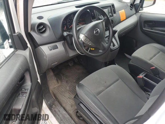 2019 Nissan NV200 S with VIN 3N6CM0KN7KK711259, listed as a Copart auction lot 57605595 with 301,396 mi miles and Clean title. Bid and sale history available at DreamBid. Image 8.
