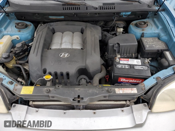 2003 Hyundai Santa Fe GLS with VIN KM8SC73D53U525667, listed as a Copart auction lot 46217945 with 160,469 mi miles and Salvage Title. Bid and sale history available at carsss.com. Image 13.