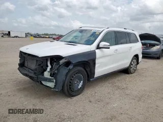 2017 Mercedes-Benz GLS 450 z VIN 4JGDF6EE9HA952682, wystawiony jako Copart lot #57675565 z przebiegiem 125 106 mil mil oraz Czysty tytuł • Clean title. Historia ofert i sprzedaży dostępna na DreamBid. Obrazek 1.