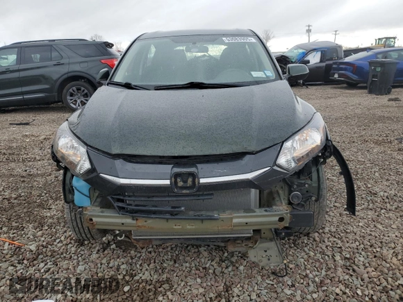 2018 Honda HR-V LX with VIN 3CZRU6H33JM703565, listed as a Copart auction lot 53083905 with 83,724 mi miles and Salvage Title. Bid and sale history available at carsss.com. Image 5.