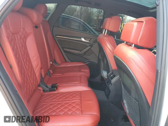 2018 Audi SQ5 Prestige with VIN WA1C4AFYXJ2033611, listed as a Copart auction lot 50764524 with 68,673 mi miles and Salvage Title. Bid and sale history available at DreamBid. Image 10.