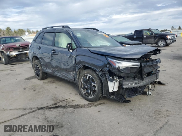 2025 Subaru Forester Limited с VIN JF2SLDNC5SH443423, выставлен на аукционе Copart как лот 50396375 с пробегом Не указан миль и Списание • Salvage title. История ставок и продаж доступна на DreamBid. Изображение 4.