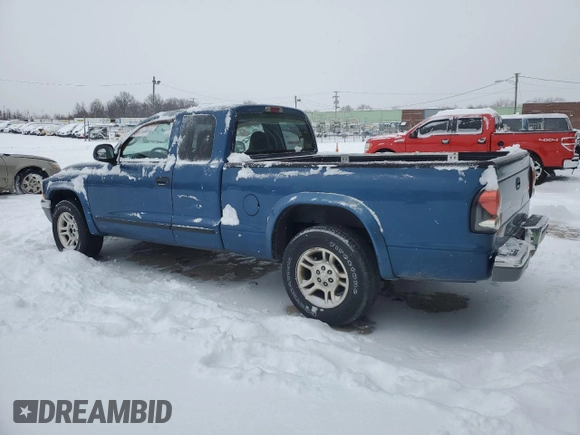 2003 Dodge Dakota SLT with VIN 1D7HL42X63S219989, listed as a Copart auction lot 41495915 with 83,841 mi miles and Clean Title. Bid and sale history available at carsss.com. Image 2.