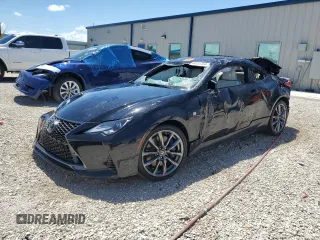 2019 Lexus RC with VIN JTHHA5BC2K5009615, listed as a Copart auction lot 64201584 with 0 mi miles and Non Repairable. Bid and sale history available at carsss.com. Image 1.