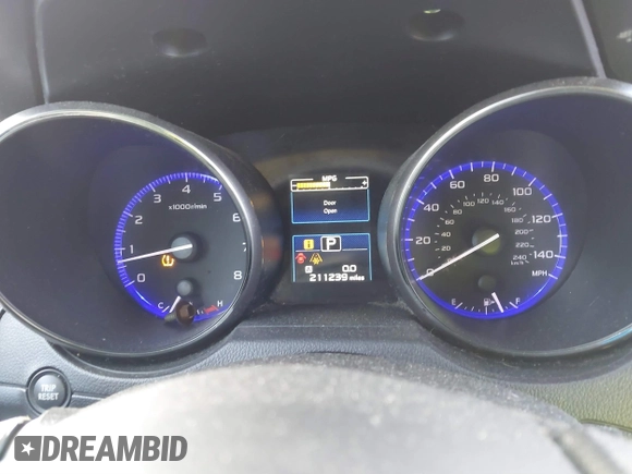 2016 Subaru Legacy Premium with VIN 4S3BNAD68G3053052, listed as a IAAI auction lot 41781125 with 211,239 mi miles and . Bid and sale history available at DreamBid. Image 7.