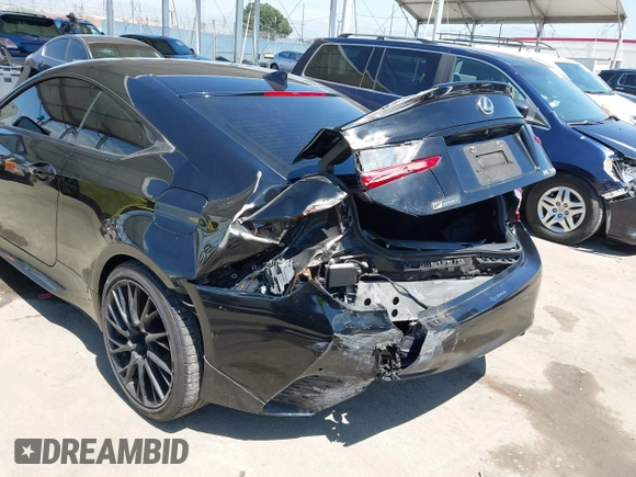 2016 Lexus RC 350 F Sport with VIN JTHHE5BC1G5013151, listed as a IAAI auction lot 42012688 with 142,153 mi miles and . Bid and sale history available at DreamBid. Image 6.