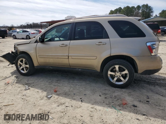 2007 Chevrolet Equinox LT with VIN 2CNDL63F976065048, listed as a Copart auction lot 48154545 with 155,262 mi miles and Salvage Title. Bid and sale history available at carsss.com. Image 2.