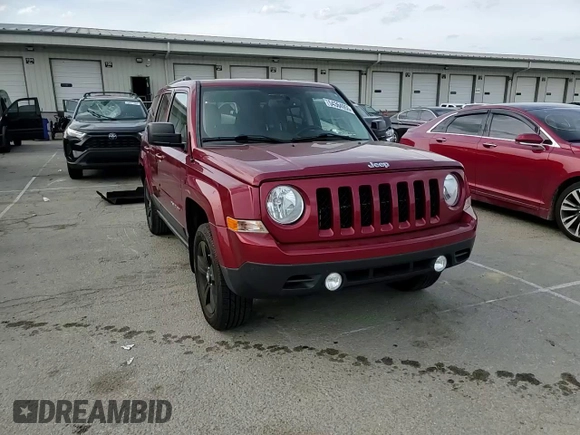 2016 Jeep Patriot Latitude with VIN 1C4NJRFB5GD742252, listed as a Copart auction lot 54364955 with 108,134 mi miles and Salvage title. Bid and sale history available at DreamBid. Image 15.