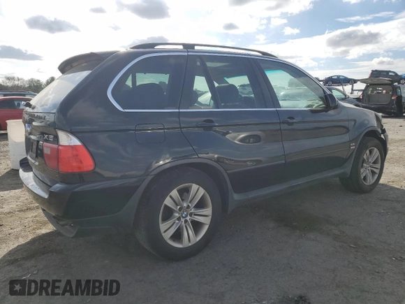 2006 BMW X5 4.4i with VIN 5UXFB535X6LV23377, listed as a Copart auction lot 78109944 with 0 mi miles and Salvage Title. Bid and sale history available at carsss.com. Image 3.