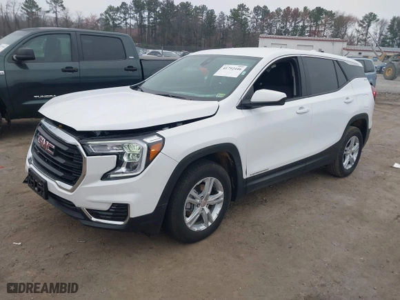 2024 GMC Terrain SLE with VIN 3GKALTEG9RL377059, listed as a IAAI auction lot 41792446 with 11,930 mi miles. Bid and sale history available at carsss.com. Image 17.