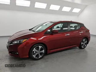 2022 Nissan LEAF SV with VIN 1N4AZ1CV0NC555078, listed as a Copart auction lot 59025445 with 29,043 mi miles and Clean title. Bid and sale history available at DreamBid. Image 1.