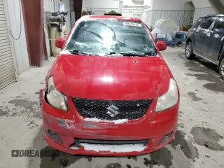 2009 Suzuki SX4 Man Sport FWD with VIN JS2YC414996203388, listed as a Copart auction lot 89345635 with 0 mi miles and Salvage Title. Bid and sale history available at carsss.com. Image 5.