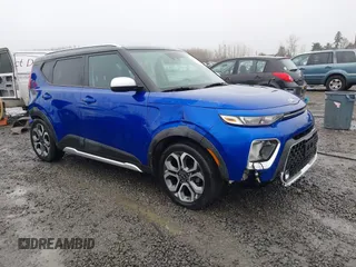 2021 Kia Soul LX with VIN KNDJ23AU1M7133364, listed as a IAAI auction lot 41313919 with 65,383 mi miles. Bid and sale history available at carsss.com. Image 1.