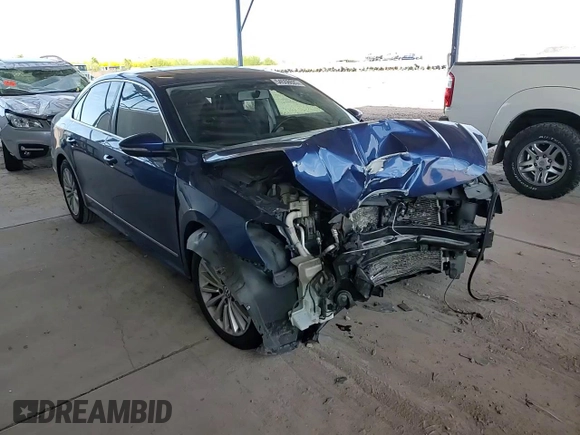 2016 Volkswagen Passat SE with VIN 1VWBT7A34GC021263, listed as a Copart auction lot 54558625 with 115,224 mi miles and Salvage title. Bid and sale history available at DreamBid. Image 14.