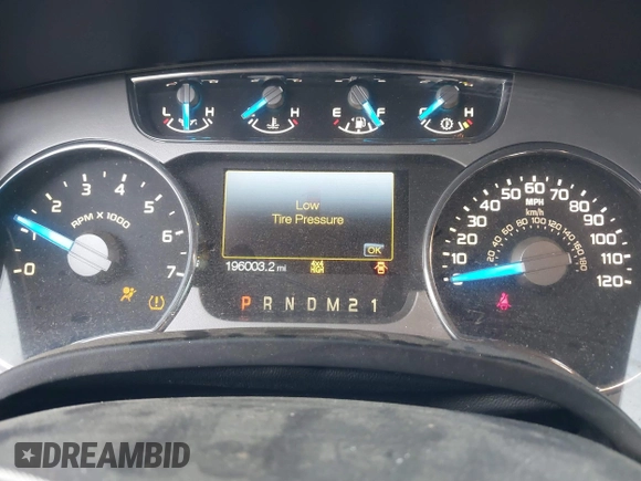 2013 Ford F-150 XL with VIN 1FTFW1ET1DFD50855, listed as a IAAI auction lot 41401837 with 196,003 mi miles. Bid and sale history available at carsss.com. Image 7.
