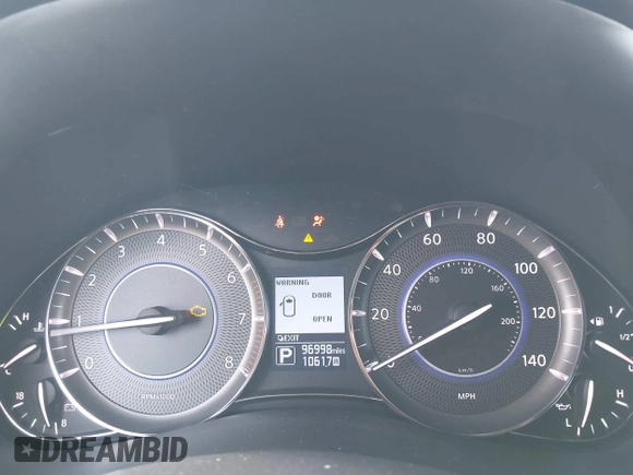 2016 Infiniti QX80 with VIN JN8AZ2NE6G9125296, listed as a IAAI auction lot 40869127 with 96,998 mi miles. Bid and sale history available at carsss.com. Image 7.