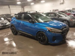 2022 Nissan Kicks SR with VIN 3N1CP5DV9NL480659, listed as a IAAI auction lot 41157762 with 88,661 mi miles. Bid and sale history available at carsss.com. Image 1.