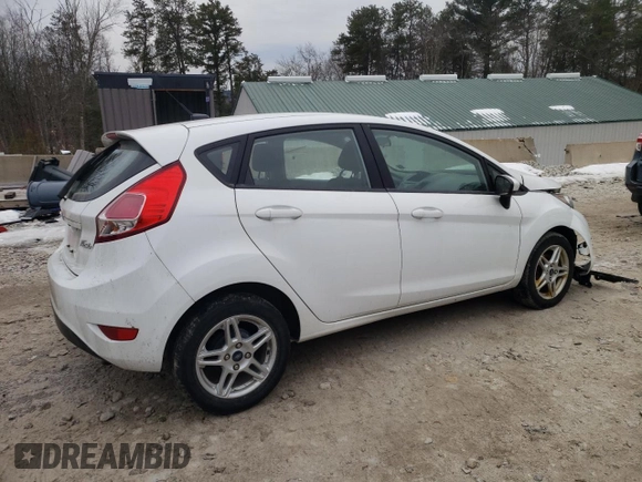 2019 Ford Fiesta SE with VIN 3FADP4EJ0KM112888, listed as a Copart auction lot 46938845 with 64,410 mi miles and Salvage Title. Bid and sale history available at carsss.com. Image 3.