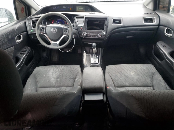 2015 Honda Civic Sedan LX with VIN 2HGFB2F54FH560824, listed as a Copart auction lot 51330605 with 215,540 mi miles and Salvage Title. Bid and sale history available at carsss.com. Image 8.