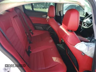2019 Alfa Romeo Giulia Ti Sport with VIN ZARFAMBN8K7605679, listed as a Copart auction lot 80492424 with 27,295 mi miles and Salvage Title. Bid and sale history available at carsss.com. Image 10.