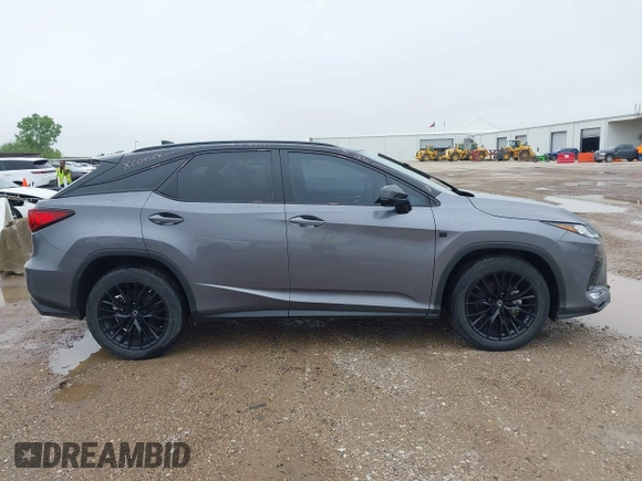 2022 Lexus RX 350 F Sport with VIN 2T2YZMDA8NC339715, listed as a IAAI auction lot 42156138 with 41,640 mi miles and . Bid and sale history available at DreamBid. Image 13.