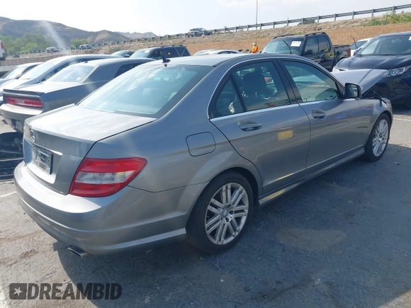 2009 Mercedes-Benz C 300 Sport with VIN WDDGF54X49R065000, listed as a IAAI auction lot 42139499 with 103,586 mi miles and . Bid and sale history available at DreamBid. Image 4.
