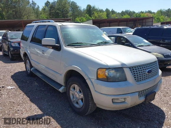 2005 Ford Expedition Limited z VIN 1FMFU19555LA73336, wystawiony jako IAAI lot #41972033 z przebiegiem 236 367 mil mil oraz . Historia ofert i sprzedaży dostępna na DreamBid. Obrazek 1.