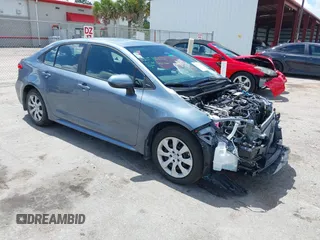 2024 Toyota Corolla LE with VIN 5YFB4MDE0RP226276, listed as a IAAI auction lot 41902500 with 5,908 mi miles. Bid and sale history available at carsss.com. Image 1.
