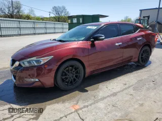 2016 Nissan Maxima 3.5 SV with VIN 1N4AA6AP9GC447358, listed as a Copart auction lot 52138925 with 114,907 mi miles and Salvage Title. Bid and sale history available at carsss.com. Image 1.