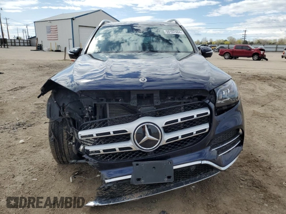 2022 Mercedes-Benz GLS 450 with VIN 4JGFF5KE2NA805414, listed as a Copart auction lot 50157484 with 18,903 mi miles and Salvage Title. Bid and sale history available at DreamBid. Image 5.