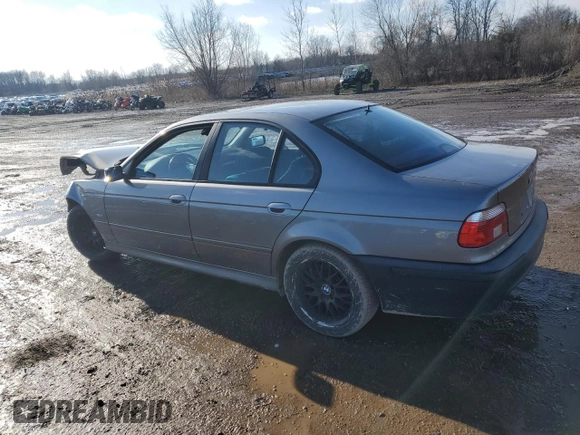 2002 BMW 5 Series 530i with VIN WBADT53492CE92971, listed as a Copart auction lot 85592254 with 115,192 mi miles and Salvage Title. Bid and sale history available at carsss.com. Image 2.