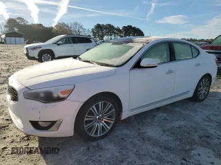 2016 Kia Cadenza Premium with VIN KNALN4D73G5215640, listed as a Copart auction lot 84966664 with 119,055 mi miles and Clean Title. Bid and sale history available at carsss.com. Image 1.