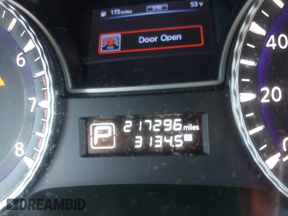 2014 Infiniti QX60 with VIN 5N1AL0MM6EC504157, listed as a IAAI auction lot 42152513 with 217,296 mi miles and . Bid and sale history available at carsss.com. Image 15.
