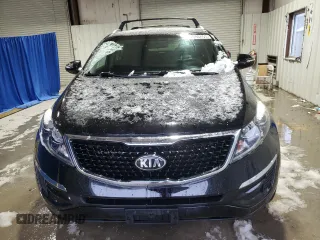 2015 Kia Sportage LX with VIN KNDPBCAC3F7770633, listed as a Copart auction lot 44580455 with 129,124 mi miles and Salvage Title. Bid and sale history available at carsss.com. Image 5.