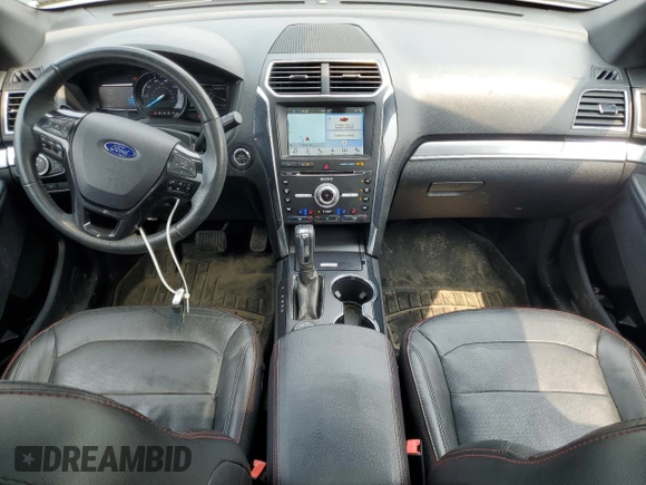2018 Ford Explorer Sport z VIN 1FM5K8GT7JGB73212, wystawiony jako Copart lot #58817145 z przebiegiem 82 189 mil mil oraz Szkoda całkowita • Salvage title. Historia ofert i sprzedaży dostępna na DreamBid. Obrazek 8.