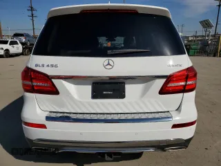 2017 Mercedes-Benz GLS 450 with VIN 4JGDF6EEXHA741040, listed as a Copart auction lot 46477345 with 72,257 mi miles and Salvage Title. Bid and sale history available at DreamBid. Image 6.