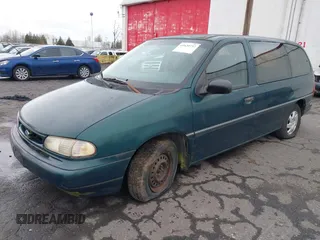 1995 Ford Windstar GL with VIN 2FMDA5147SBA11247, listed as a IAAI auction lot 41620737 with 163,666 mi miles and . Bid and sale history available at carsss.com. Image 2.