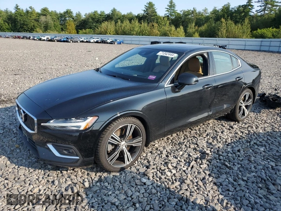 2019 Volvo S60 Inscription with VIN 7JRA22TL7KG006194, listed as a Copart auction lot 71342444 with 52,331 mi miles and Salvage Title. Bid and sale history available at carsss.com. Image 1.