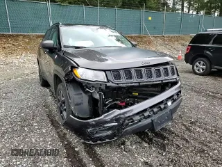 2021 Jeep Compass Trailhawk with VIN 3C4NJDDB6MT564914, listed as a Copart auction lot 49703385 with 45,547 mi miles and Salvage title. Bid and sale history available at DreamBid. Image 12.