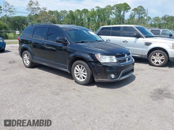 2015 Dodge Journey SXT z VIN 3C4PDCBG7FT658523, wystawiony jako IAAI lot #42490535 z przebiegiem 152 903 mil mil oraz . Historia ofert i sprzedaży dostępna na DreamBid. Obrazek 1.