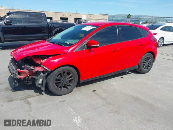 2017 Ford Focus SE with VIN 1FADP3K22HL224108, listed as a IAAI auction lot 41966202 with 190,759 mi miles and . Bid and sale history available at carsss.com. Image 2.