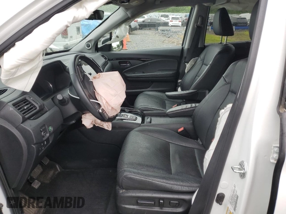 2021 Honda Pilot Elite with VIN 5FNYF6H01MB057789, listed as a Copart auction lot 58543815 with 60,602 mi miles and Salvage title. Bid and sale history available at DreamBid. Image 7.