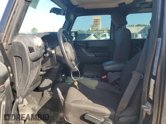 2018 Jeep Wrangler Unlimited Sport with VIN 1C4BJWDG4JL911688, listed as a Copart auction lot 64243545 with 66,718 mi miles and Salvage title. Bid and sale history available at DreamBid. Image 7.