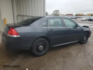 2013 Chevrolet Impala Police with VIN 2G1WD5E31D1261736, listed as a Copart auction lot 80208044 with 55,555 mi miles and Clean Title. Bid and sale history available at carsss.com. Image 3.