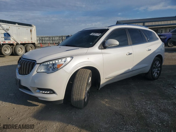 2016 Buick Enclave Premium with VIN 5GAKVCKD1GJ312779, listed as a Copart auction lot 46701175 with 121,224 mi miles and Salvage Title. Bid and sale history available at carsss.com. Image 1.