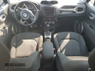 2017 Jeep Renegade Latitude with VIN ZACCJBBB9HPF91665, listed as a Copart auction lot 58564845 with 159,524 mi miles and Salvage title. Bid and sale history available at DreamBid. Image 8.