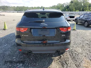 2019 Jaguar F-Pace 25t Premium with VIN SADCJ2FX7KA364427, listed as a Copart auction lot 60500645 with 80,681 mi miles and Salvage title. Bid and sale history available at DreamBid. Image 6.