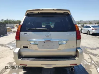 2005 Lexus GX with VIN JTJBT20X350085414, listed as a Copart auction lot 53672345 with 117,146 mi miles and Salvage Title. Bid and sale history available at carsss.com. Image 6.