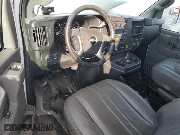 2017 Chevrolet Express Cargo with VIN 1GCWGAFF9H1289313, listed as a Copart auction lot 86978034 with 202,794 mi miles and Salvage title. Bid and sale history available at DreamBid. Image 8.