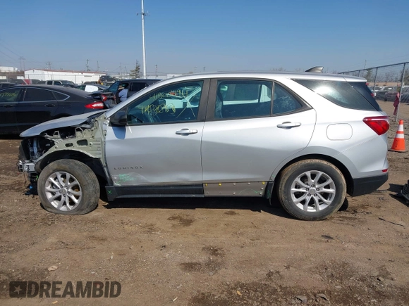 2021 Chevrolet Equinox LS with VIN 3GNAXHEV6MS138845, listed as a IAAI auction lot 41800494 with 27,493 mi miles and . Bid and sale history available at DreamBid. Image 15.